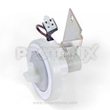 Side profile of Whirlpool lumina washer pressure sensor used in washing machine