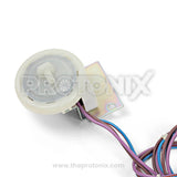Close-up of Whirlpool washing machine spare part pressure sensor big wire