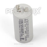 Top View of 10 MFD capacitor with connector for Whirlpool fully automatic washing machine