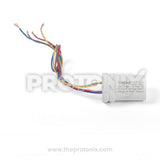 Side Profile of 11+6 MFD capacitor for Whirlpool semi-automatic washing machine