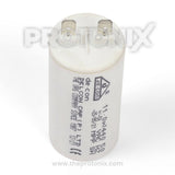 Top view of 11 MFD capacitor for fully automatic washing machine Whirlpool