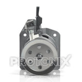 Close-up of gearbox for LG 6kg fully automatic washing machine with metallic body