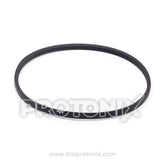 Front view of WM27 belt used in Whirlpool semi-automatic washing machine