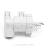 Back profile of dump valve in Whirlpool top-load washing machine