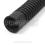 Close-up of inner drain hose in Panasonic top-load washing machine