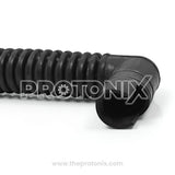 Flexible inner drain hose in Panasonic top-load washing machine