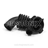 Inner drain hose for LG front-load washing machine made with flexible rubber material and smooth finish