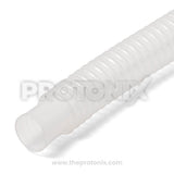 Close-up of inner drain hose for semi-automatic washing machine
