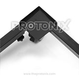 Corner view of trolley for semi-automatic washing machine 8kg