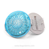 Close up view of the round lint filter for LG fully automatic washing machine