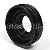 Side profile of Whirlpool top-load washing machine rubber seal