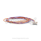 Connector & wiring for fully automatic washing machine spare part in colored wires