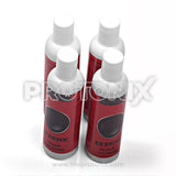 Top view of descaling liquid for washing machine (Lyzene) cleaning agent for appliance care