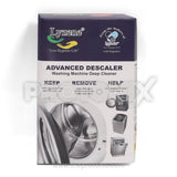 Front view of Lyzene descaling powder box for front load & fully automatic washing machine