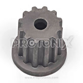 Top view of 12-teeth metal bush/snap for fully automatic machine