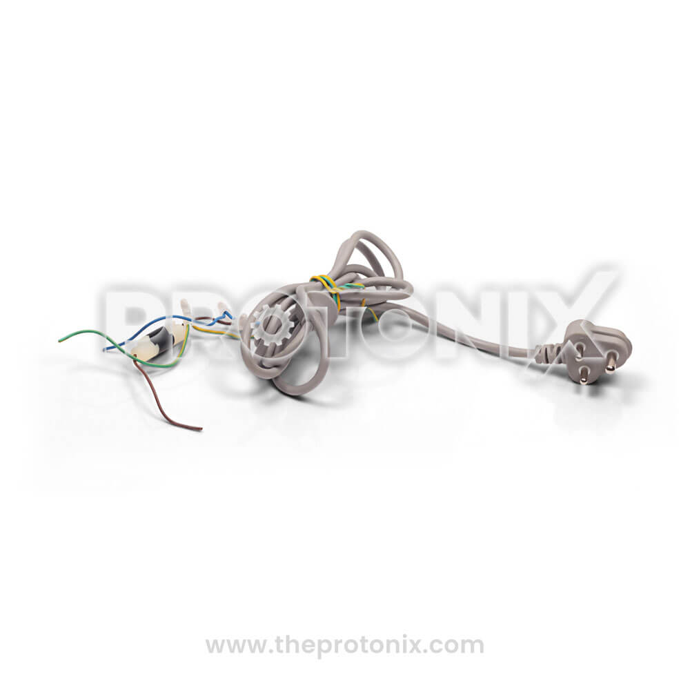 Main cord for semi & fully automatic washing machine and single door refrigerator