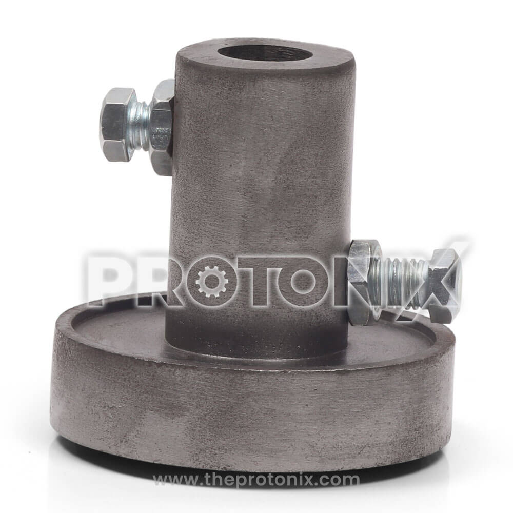 Front view of spin motor pulley for LG 6kg semi-automatic machine used in motor assembly