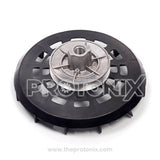 Front view of wash motor pulley for top-load washing machine used in motor