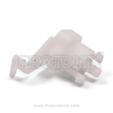 Side angle of drain lever for Samsung semi-automatic washing machine with curved design