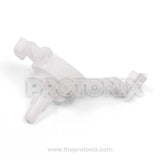 Side angle of drain lever for LG semi-automatic washing machine