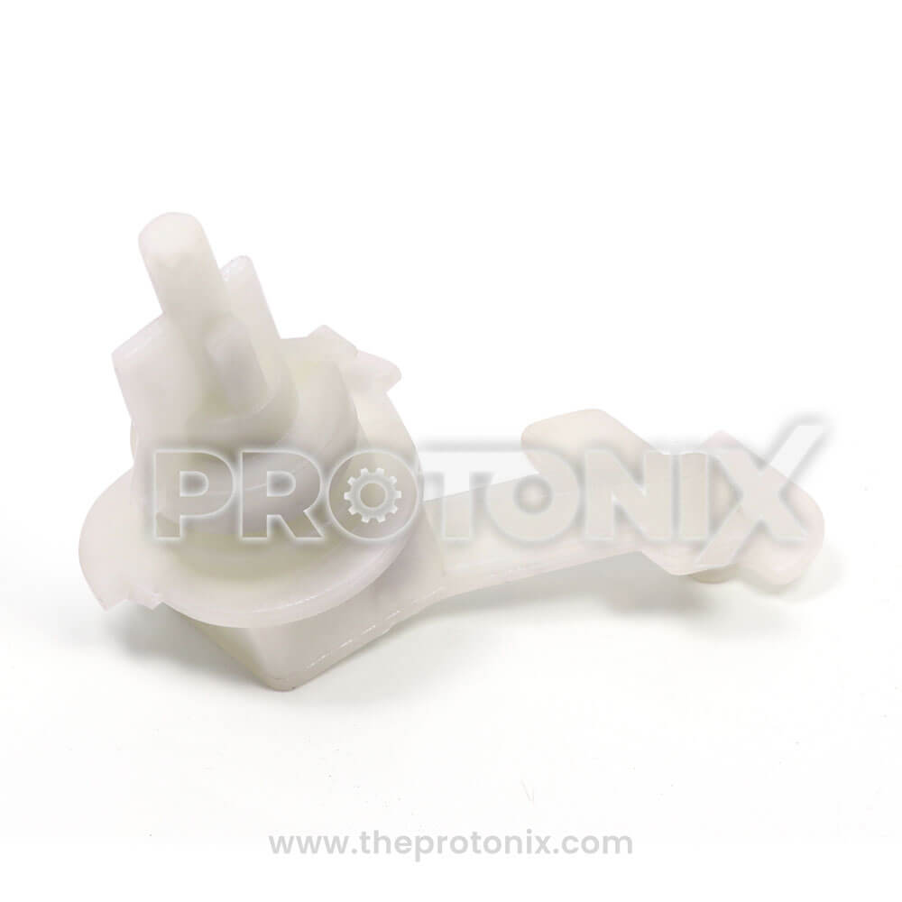 Front view of drain lever for Videocon semi-automatic washing machine used for water outlet