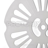 Close-up of Whirlpool semi-automatic washing machine spin cap showing attachment