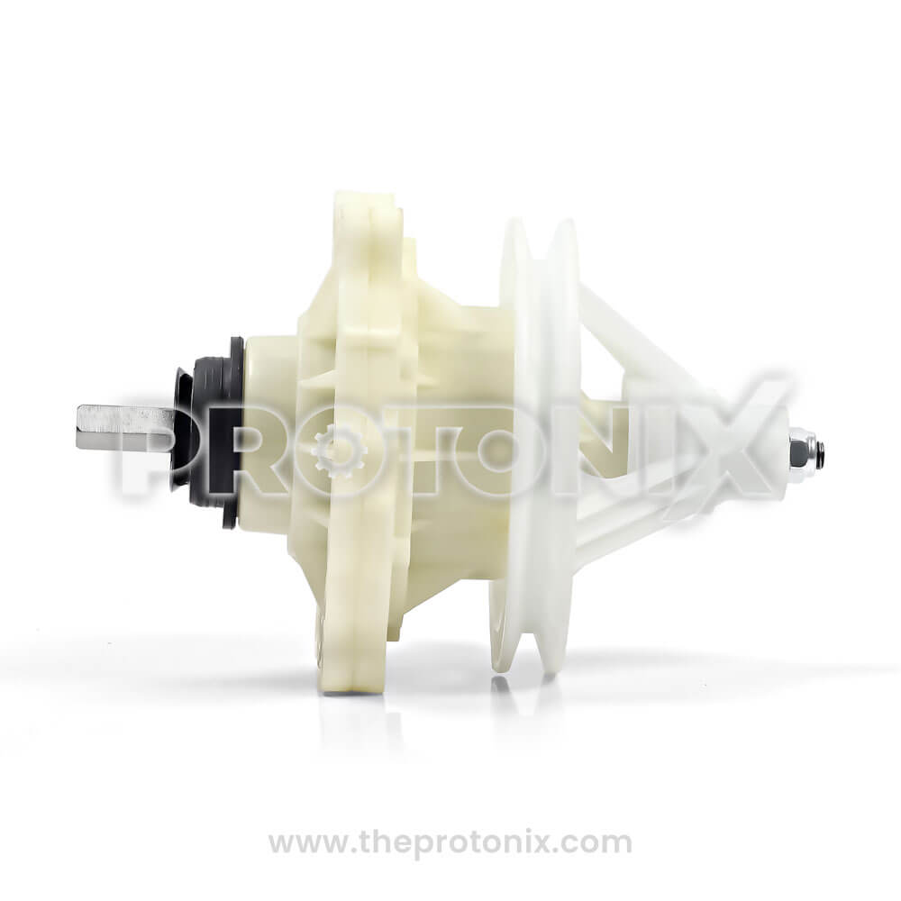 Samsung semi-automatic washing machine gearbox with clear view of structure