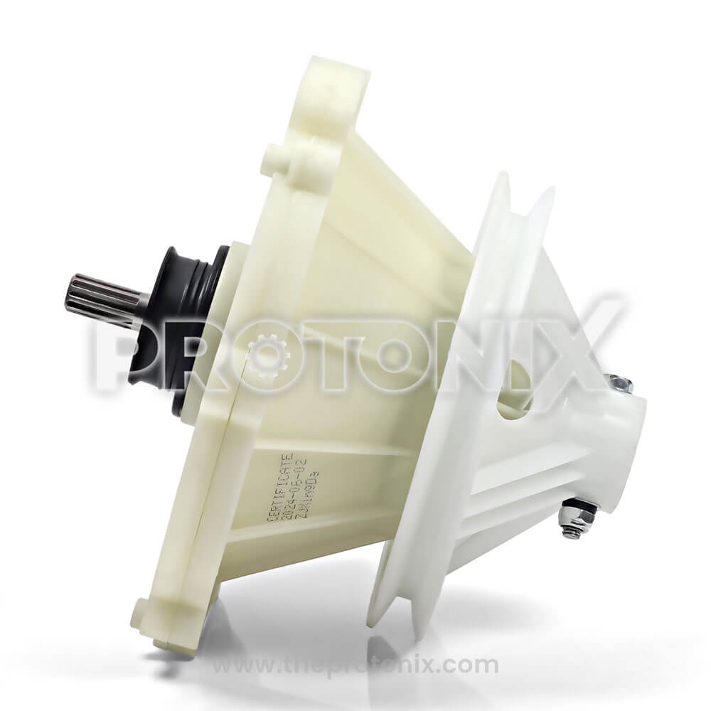 LG semi-automatic washing machine new-model gearbox showing structure