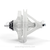 Videocon semi automatic washing machine gearbox, showing the drive shaft