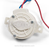 Close-up of Whirlpool 5-minute spin timer with 3 screws
