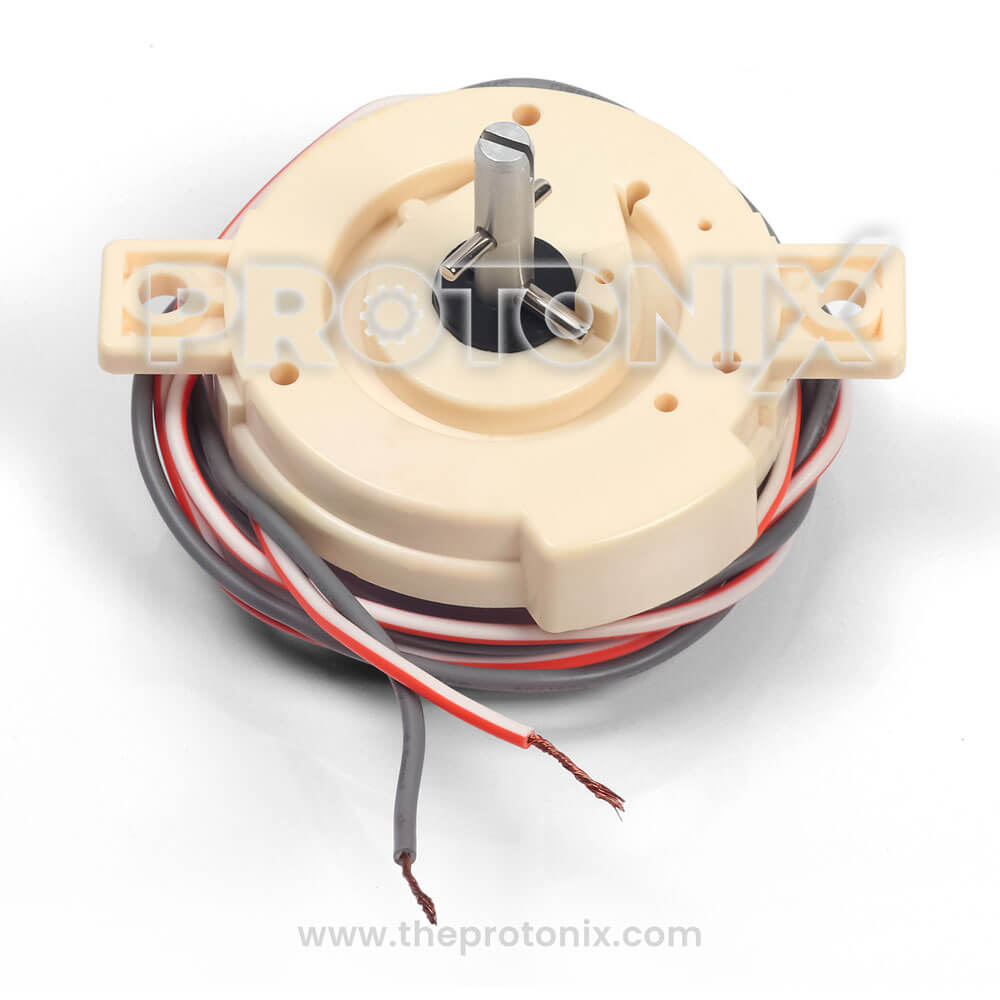 LG semi-automatic washing machine 5-minute spin timer showing component design