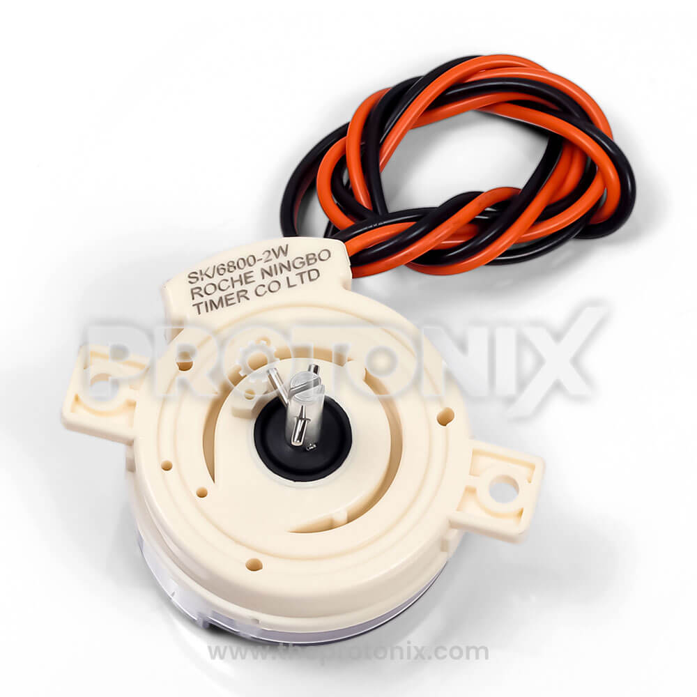 5-minute spin timer for Videocon semi-automatic washing machine with red & black wires