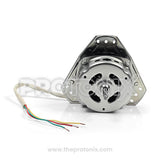 Full view of Godrej semi-automatic washing machine spin motor with visible connector