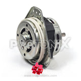 Side profile of LG 10kg semi-automatic washing machine spin motor