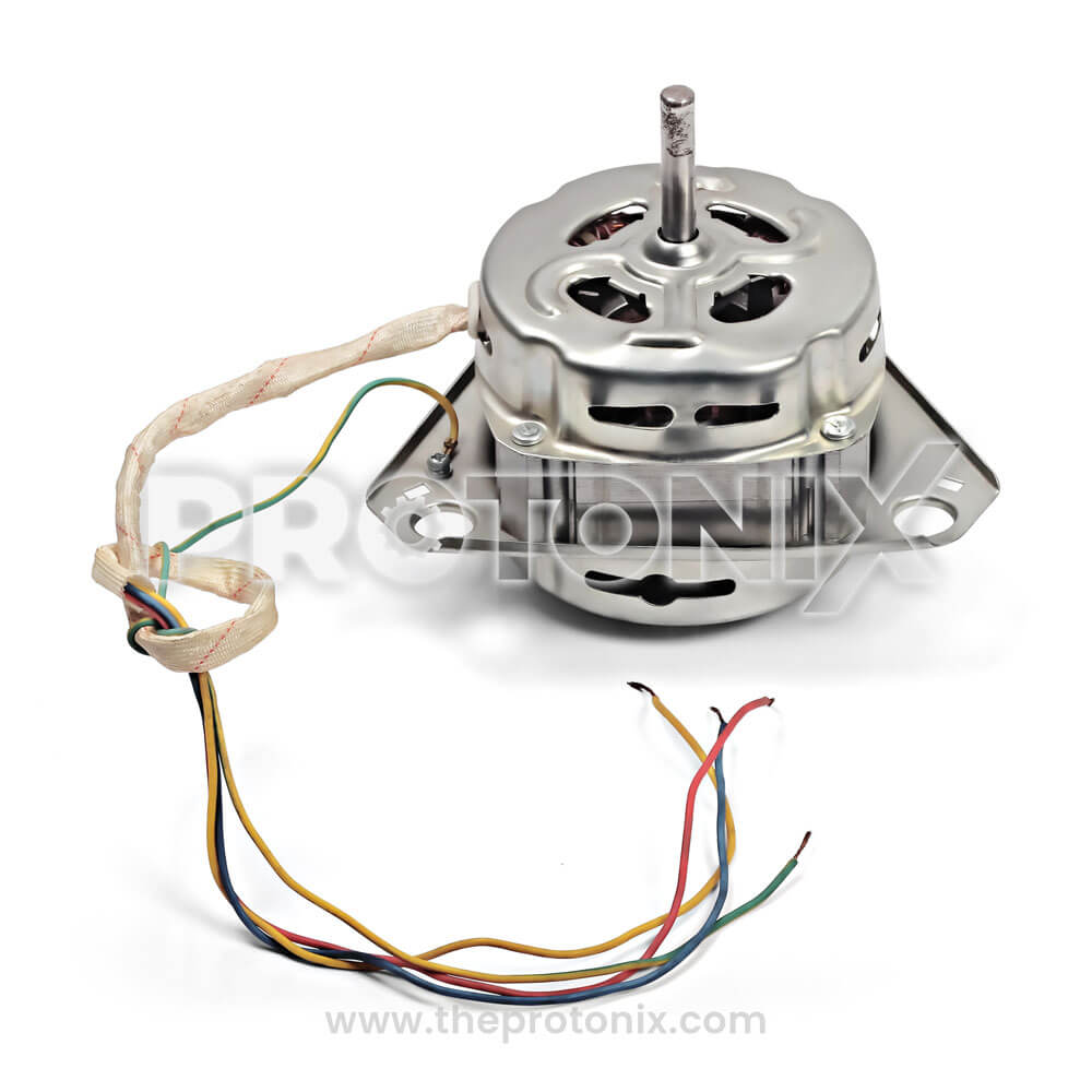 Front view of Videocon semi-automatic washing machine wash motor