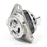 Side profile of LG 7kg semi-automatic washing machine wash motor with wires
