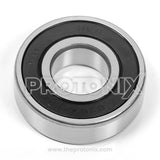 Close-up of Bearing 6204 for front-load washing machine showing smooth finish and protective seal