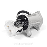 LG front-load washing machine drain pump with outlet connectors