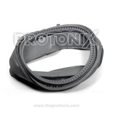 Front view of IFB door gasket for front-load washing machine- gray color