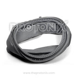 Front view of IFB door gasket for front-load washing machine- gray color