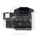 Back profile of LG 9kg front-load washing machine door lock