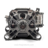 Motor for Siemens front-load washing machine front view with copper winding detail