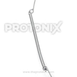 Washing machine spring for front-load drum balance