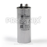 Front view of 50uF capacitor 450V for air conditioner use