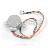 Front view of MSFBC20C21 swing motor for air conditioner with connector and wiring cable