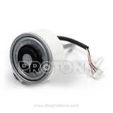 Side profile of LG EAU62004001 indoor blower motor for AC