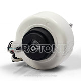 Close-up of indoor blower motor Y4S476B04 for Samsung split air conditioner