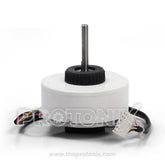 Front view of FN35J-ZL(10P) indoor blower motor for AC with wiring and shaft (ZWR35-J)