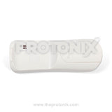 Back view of AC remote control for Blue Star and Lloyd showing battery compartment