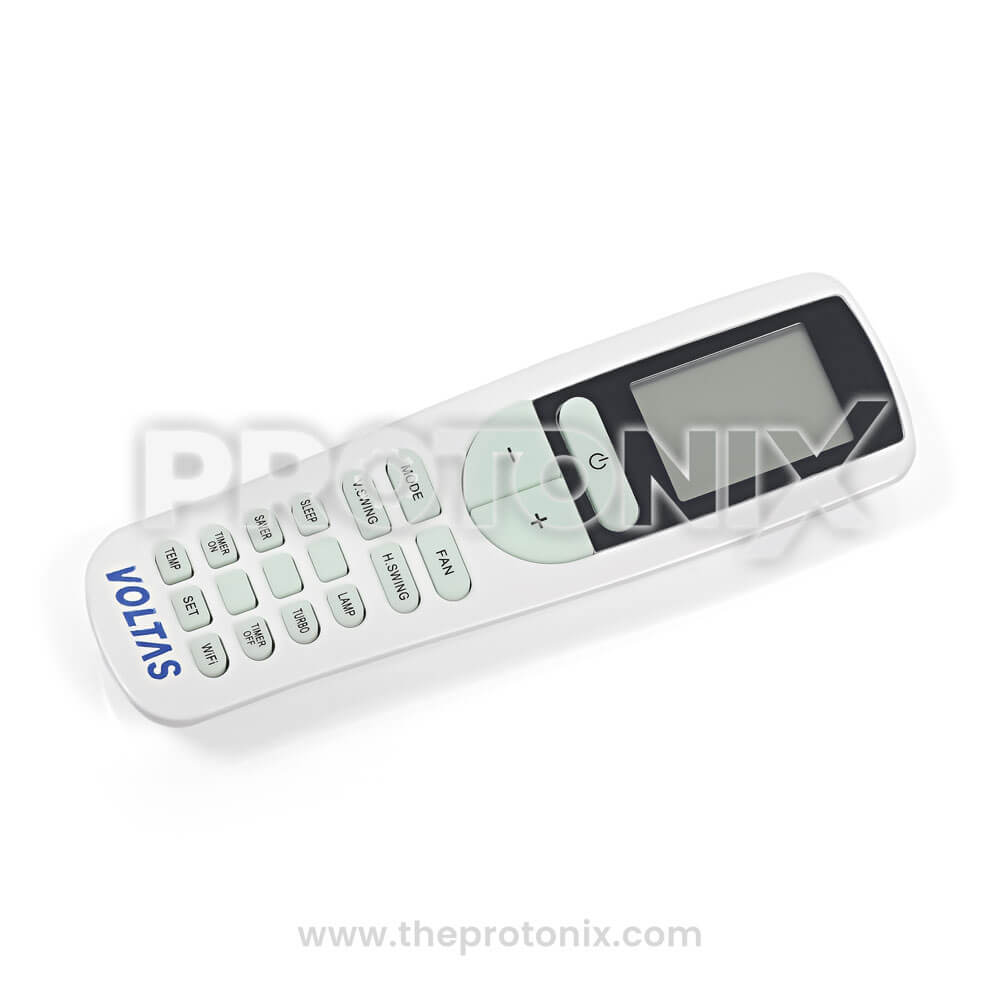 AC remote control for Voltas (YY-133B) with easy-to-use and quick access buttons